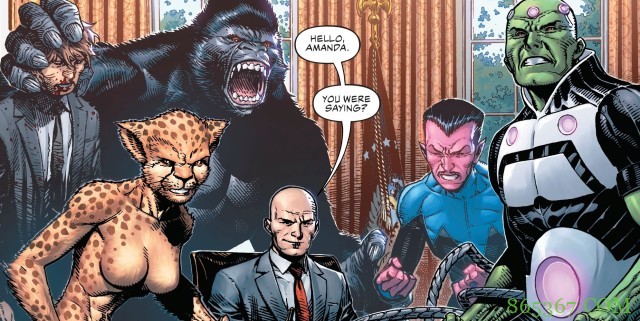 DC漫画《DC恶棍年》连载雷克斯侵占白宫会抛弃私人恩怨