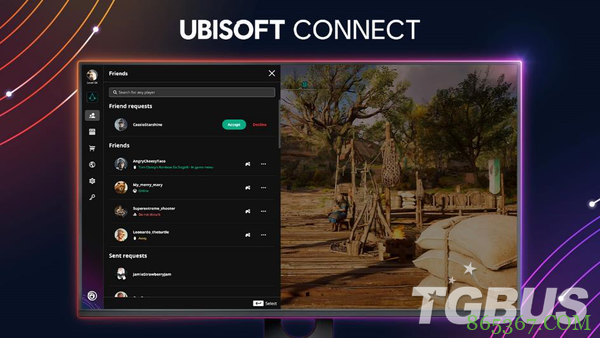 育碧推出Ubisoft Connect新时代跨平台界面 新型游玩提升玩家体验