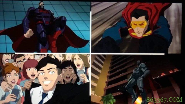 DC最新动画电影《超人王朝》 神祕生化超人与达克赛达合作