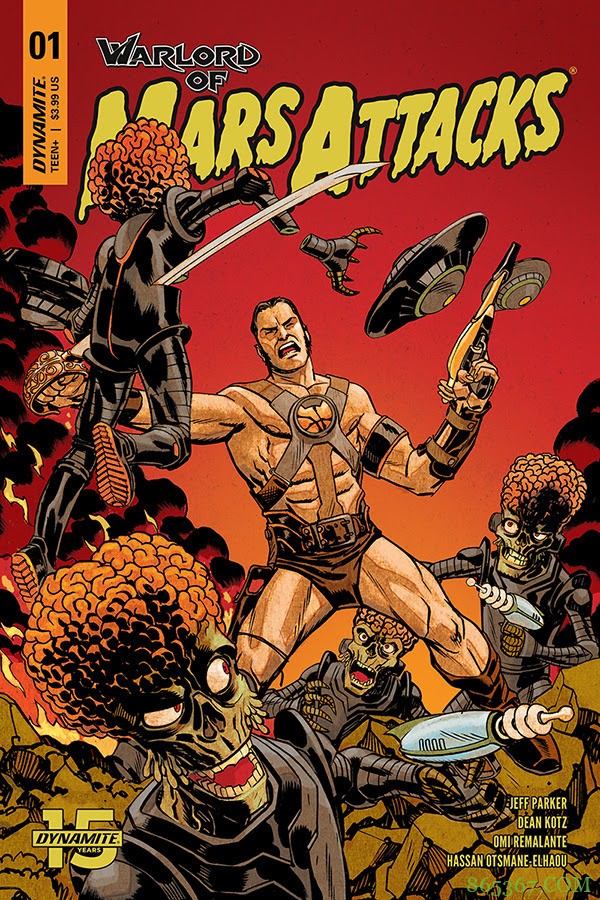 最新漫画《星战毁灭者》 火星人挑战超级英雄始祖