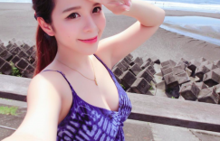 【大发娱乐】台中李毓芬「爆奶火辣自拍」，俯身彎腰「美乳快要彈出」！