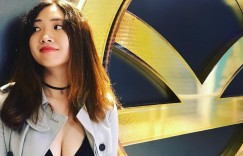 【大发娱乐】真的好大！「巨乳正妹工程師」身材太OP　衣服上的圖案都被撐壞！