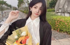 【大发娱乐】溫柔正妹「臉蛋讓人迷戀」，黑色蕾絲裝展現「火辣氣息」！