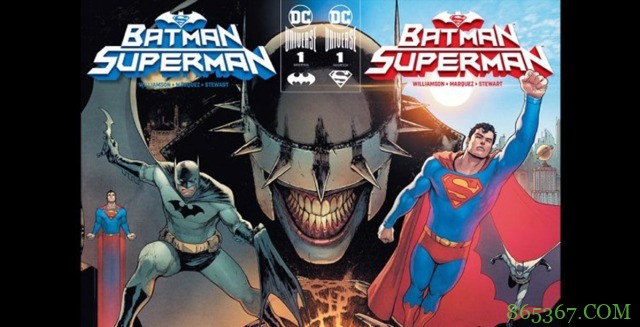 蝙蝠侠与超人合作漫画《Batman/Superman》 携手对抗大笑蝙蝠侠