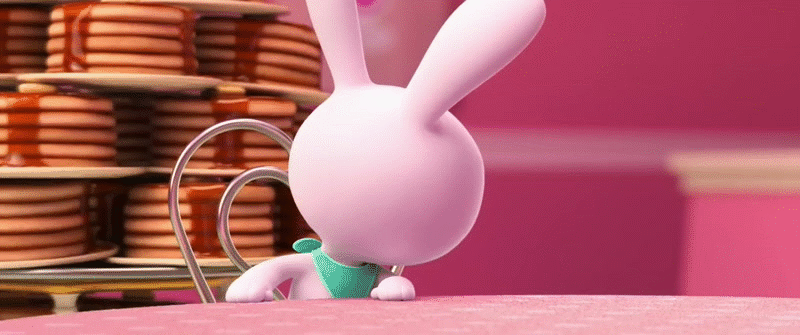 《无敌破坏王2》粉丝自制游戏《兔子吃松饼 猫咪喝奶昔》 把萌宠喂到爆炸就赢了