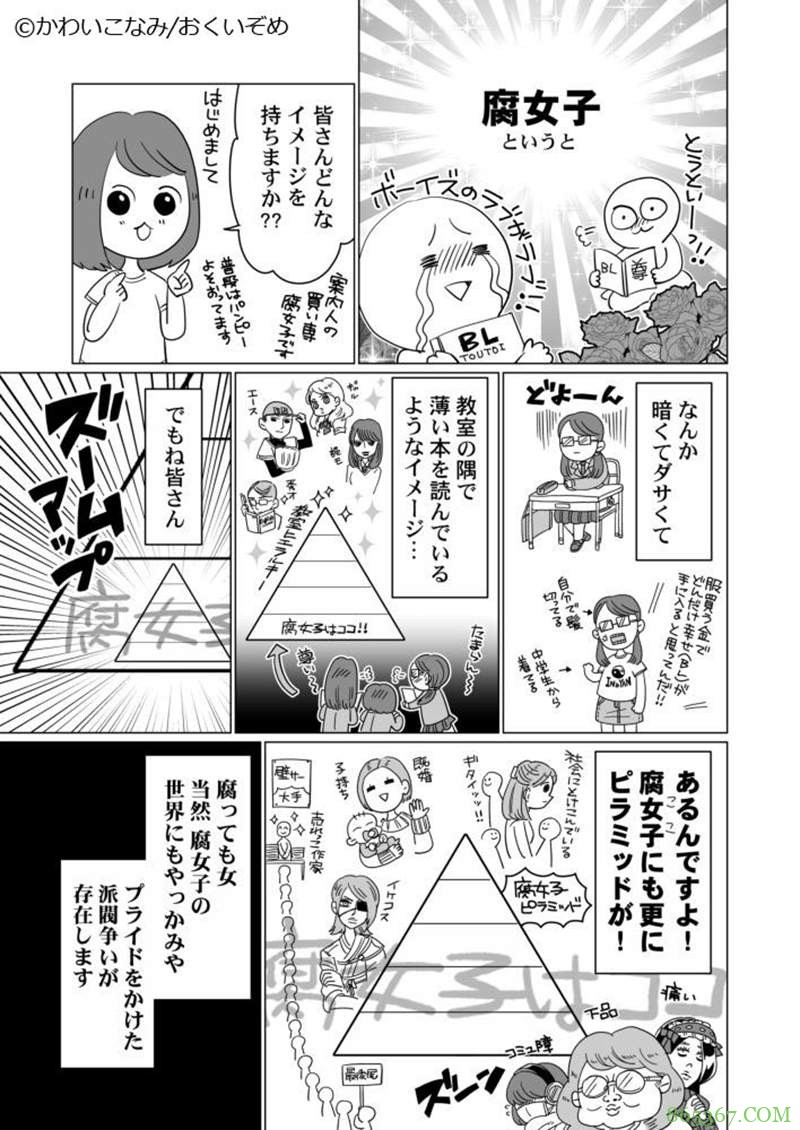 网络漫画《腐女子种姓》引争议 腐女是社会低端人口吗