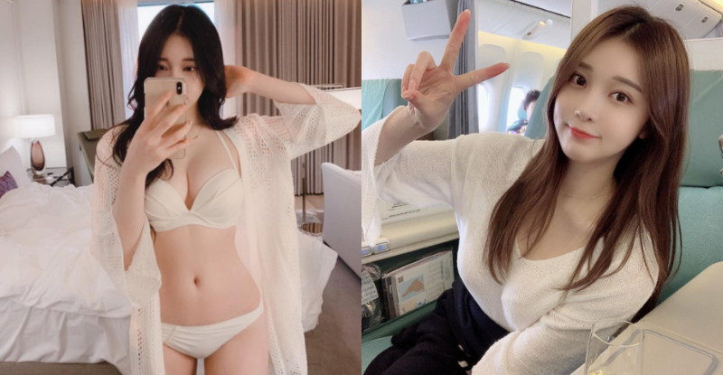 超甜美白皙萌妹「Hee」是個隱乳　換上比基尼大爆渾圓嫩乳！