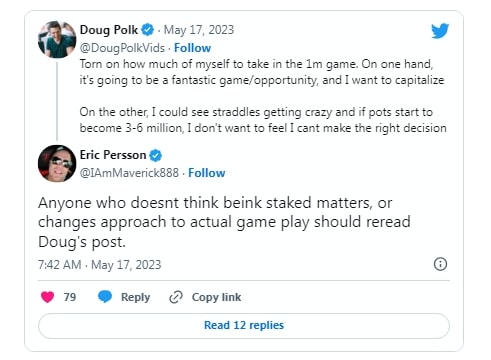 【EV扑克】话题 | Doug Polk出售100万美元游戏的部分股份引发争议