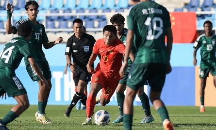 大发体育-完败！U17国足0-3沙特 亚洲杯一平两负垫底出局，大发助力你的致富之路！