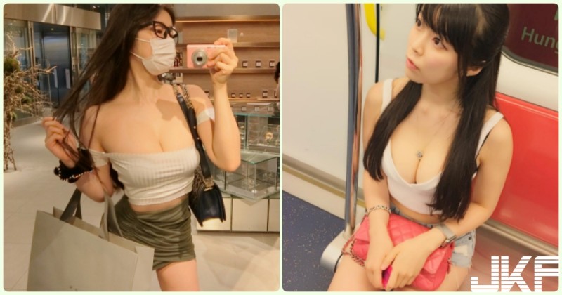 太猛了！台北信義區「捷運爆奶妹」乳量好猖狂！超養眼「震乳影片」晃到我頭都暈了…