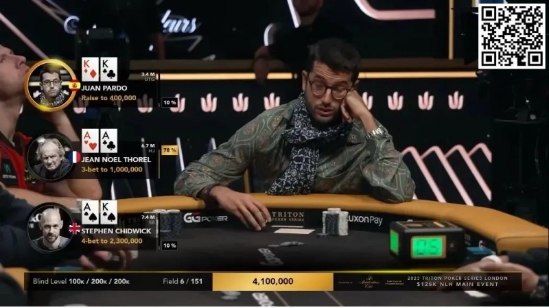 【EV扑克】牌局分析 | Juan Pardo为何在翻牌前弃掉KK