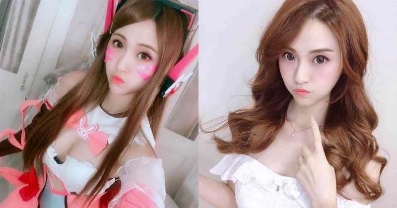 真人版爆乳D.VA「MiMi 佳佳兒」，超辣嫩乳好有殺傷力！