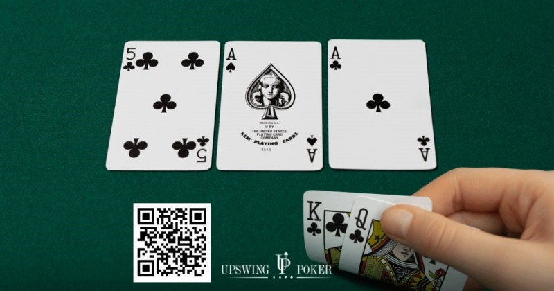 【EV扑克】玩法：牌面有A的话，对手拿着同花听牌的概率会有这点不同