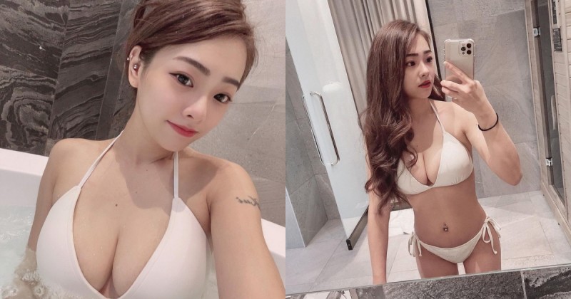 155cm的「美少女辣媽」小Mei，童顏巨乳的「32E罩杯」讓網友瘋狂心動！