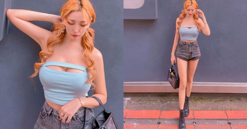 情趣用品老闆娘「韻韻」擁超強大美腿！「34E豪乳」禮服更是罩不住～