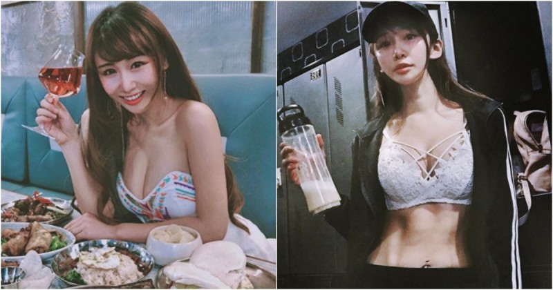 愛吃也愛動！理工科女神「機機Shacy」堅持健身四年 標準馬甲線太兇猛啦