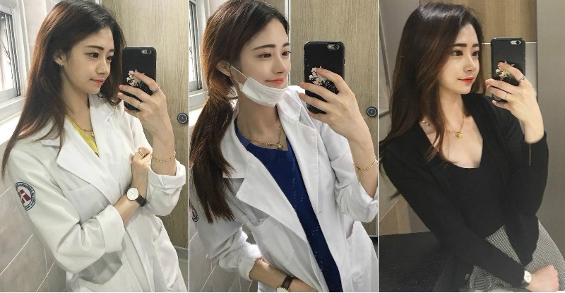 戀愛啦！正妹醫生「迷人杏眼」超會放電 立刻掛號想體驗私密療程