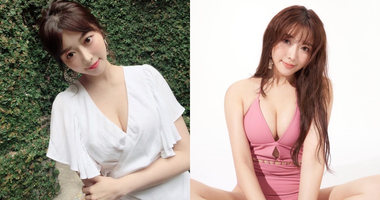 太辣！「成語蕎」推出寫真年曆　解放胸前「D 乳」炸出超深事業線