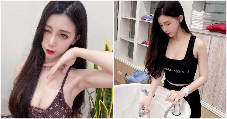這麼辣的洗頭小妹哪找!「性感Dancer」Miyo 米優化身髮廊員工 霸氣高喊:快來給我洗!