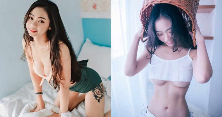 F 杯的力量,就是靠「南半球」就能秒殺全場!正妹「杜雨」的翹臀、馬甲線也兇猛