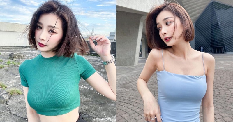 清新短髮正妹「彤羽」外拍氣質好迷人,甜美臉蛋下身材有點兇啊!