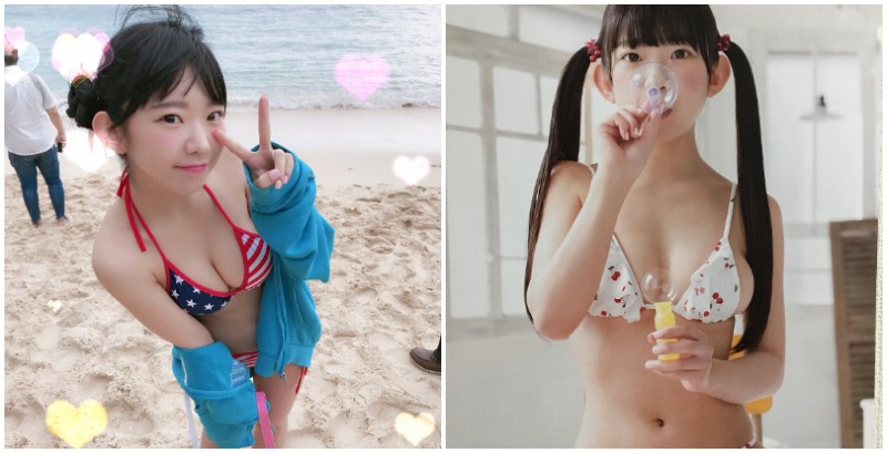 蘿莉控看過來!唯一合法的「巨乳蘿莉」存在本身就是犯罪,童顏加上超激豪乳太犯規!