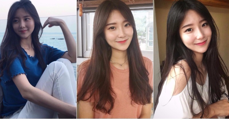 看不出來的「隱乳系」！氣質正妹海邊日光浴「嫩乳」意外乍現，甜美笑容讓人秒中招