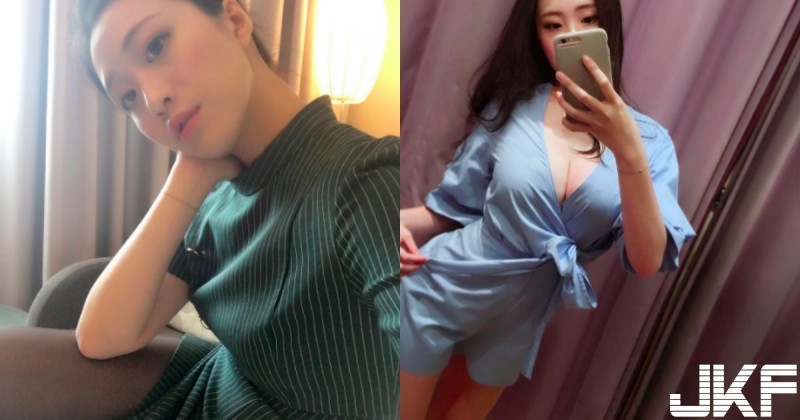 隱乳系空姐！褪下制服竟然「乳量驚人」!各種「養眼畫面」大秀好身材沒有極限…