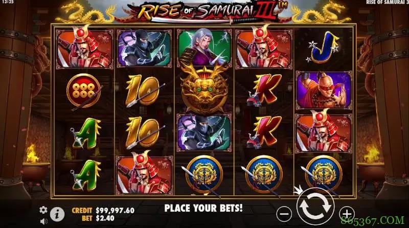 崛起的武士3：大发娱乐最新巨献，荣耀与财富的全新冒险