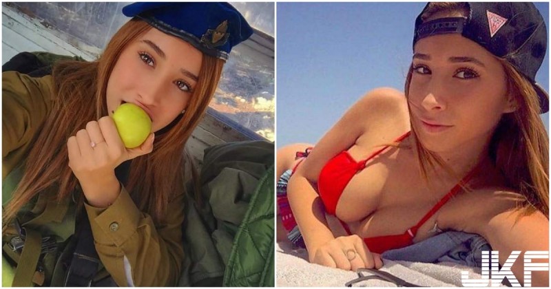 以色列超辣「美乳女兵」！大方分享性感身材！最後IG卻封鎖了…