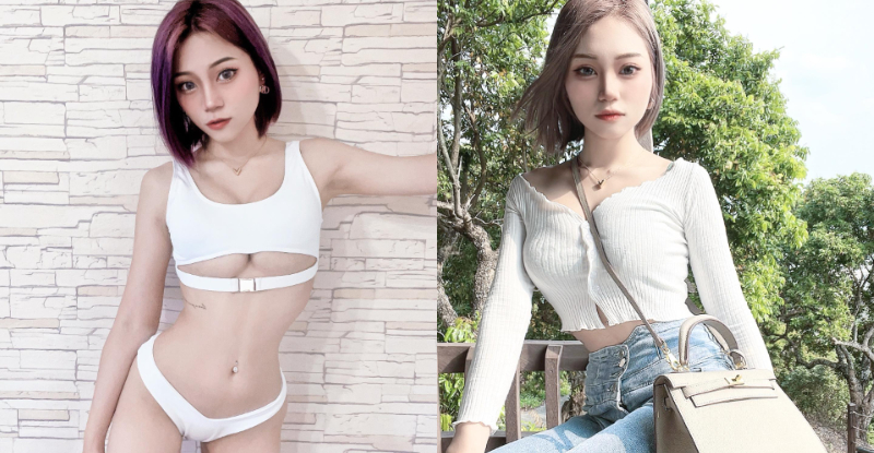 短髮尤物「瑞米Remi」針織衫下狂展「緊緻水蛇腰」，居家更掏「完美括弧奶」！