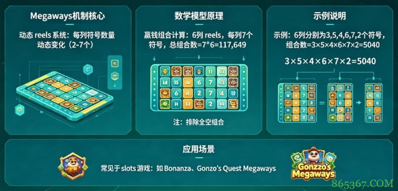 Megaways机制解析:117,649种赢钱方式背后的数学模型。