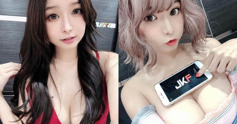 正妹郭鬼鬼「逆天白嫩美乳」超驚人，胸前「雄偉份量」隨時呼之欲出！