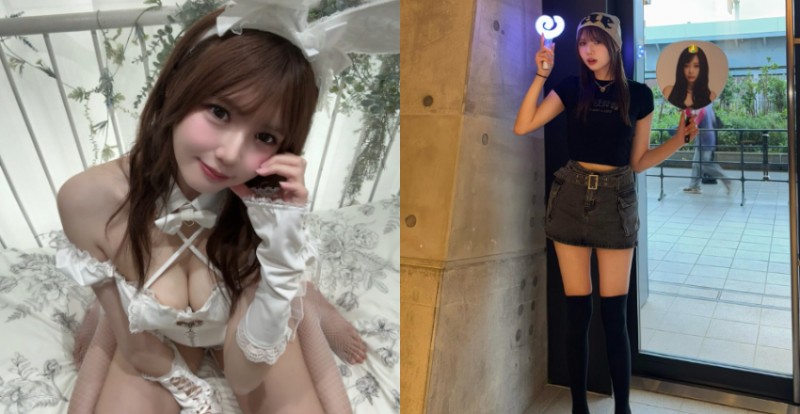 這比例不科學！日本正妹零修圖美照曝光　身體有一半都是腿！